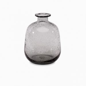 Glass Vase - Smoked Grey 001